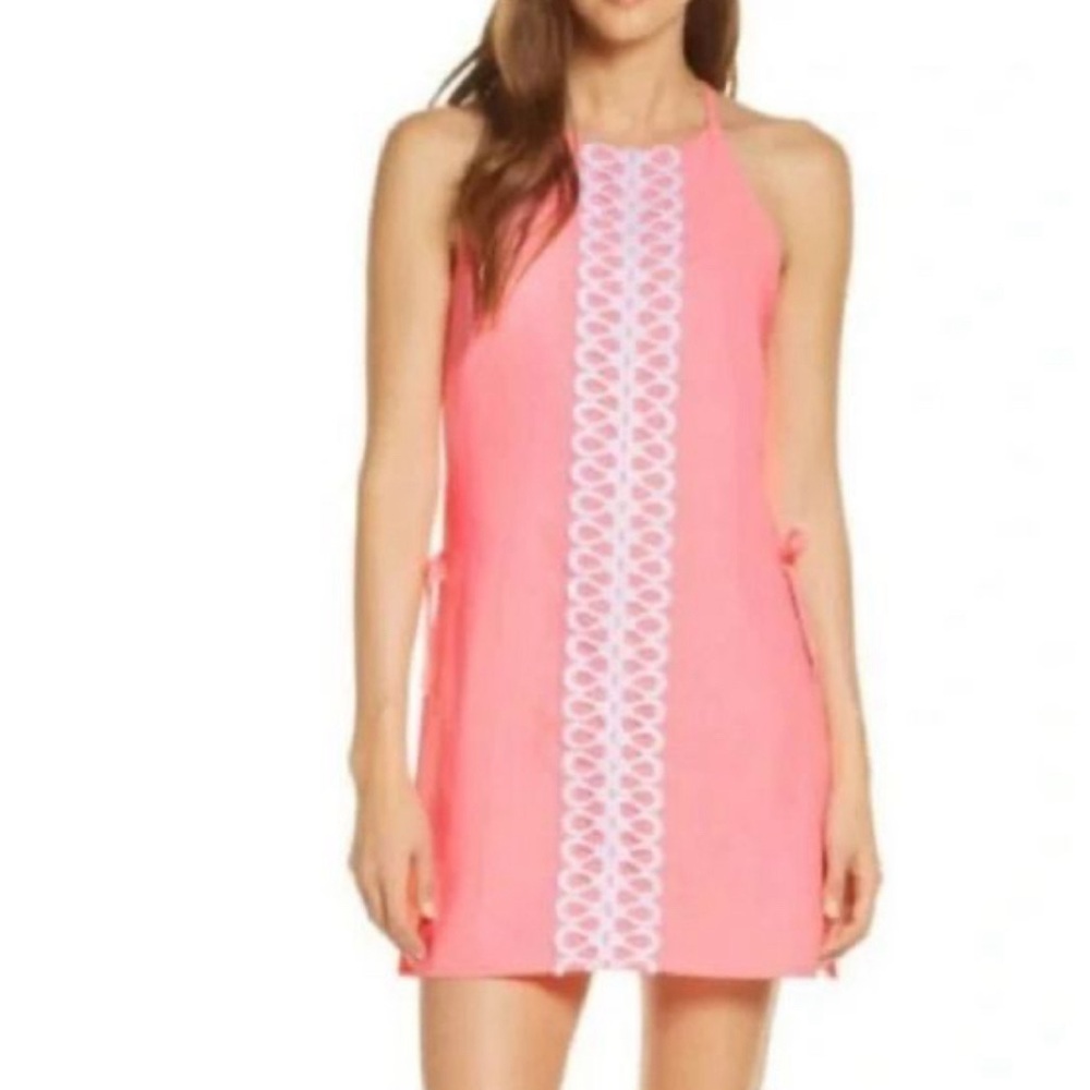Lilly Pulitzer pink romper dress